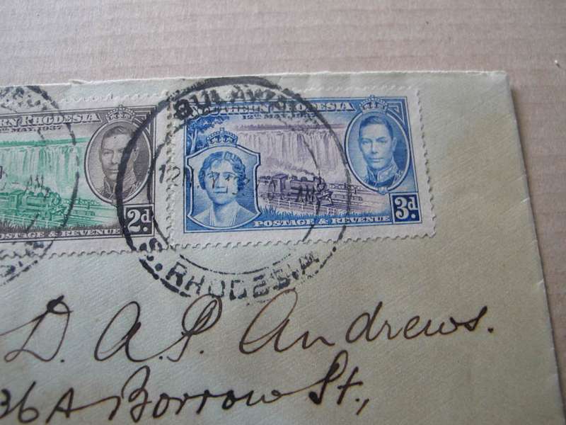 Southern Rhodesia - 1937 Coronation of King George VI FDC
